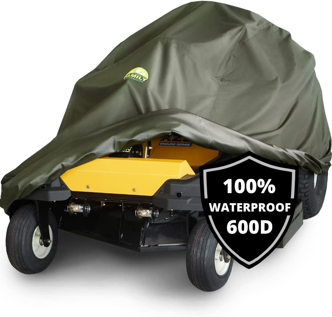 Waterproof Lawnmower Cover with Zipper Bag Deal - Wowcher